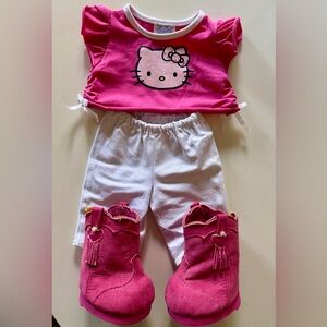 Hello kitty build a bear clothes outfit Bab Sanrio vintage